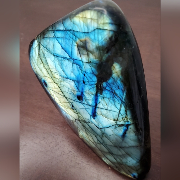 Labradorite Crystal Freeform 0.97 Pounds - Picture 5 of 13
